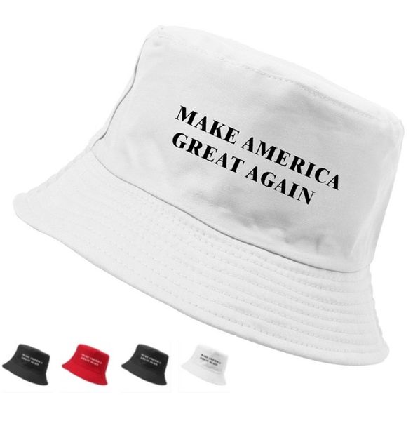 

designers donald trump cap bucket hats make america great again print summer sun visor travel beach fisherman hat headgear new gwf1798, Blue;gray