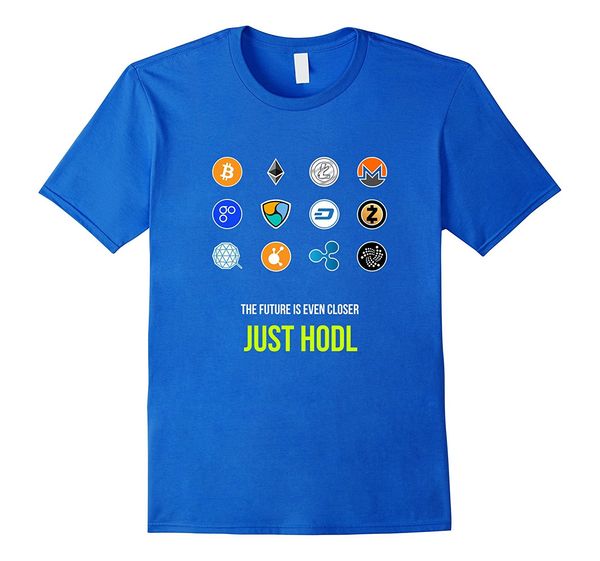 

tshirt homme 2019 new hip-hop cotton leisure crypto t-shirt, bitcoin, litecoin, ethereum. just hodl.cool t shirts
