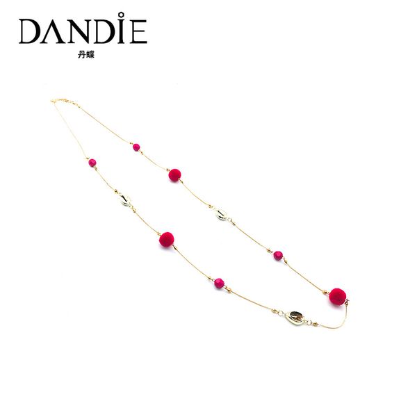 

pendant necklaces dandie boho conch shell necklace wick pompon sea beach chain for women party unique design, Silver