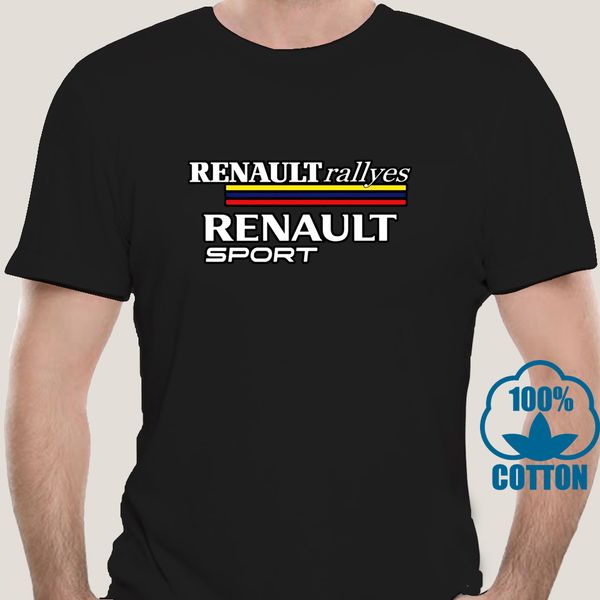 

3526a new renault sport t-shirt renault rallyes men #39s t-shirt