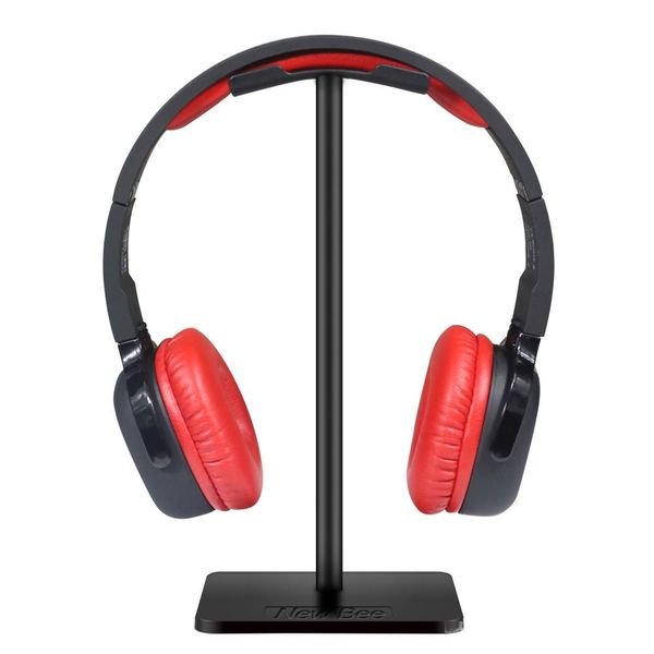 

new bee classic headphone headset earphone stand holder headphone stand holder fashion display for headphones bracket for black