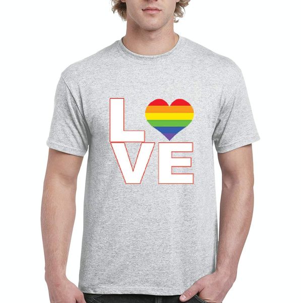 

mom's favorite lgbt t-shirt love fluorescent heart shaped valentine's day gift men's t-shirt new fashion men's