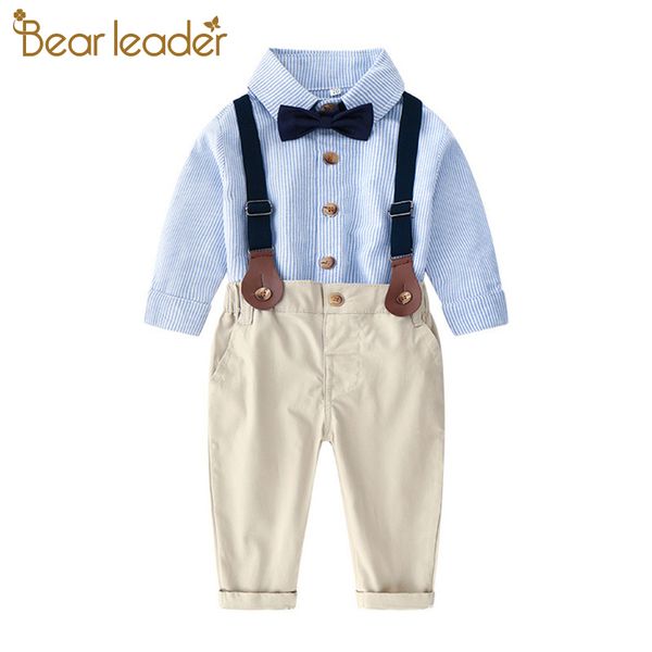 

медведь лидер мальчик одежда set платье костюм gentleman рубашка с бантом галстука штаны партии свадьбы красивый kid одежда для мальчиков од, White