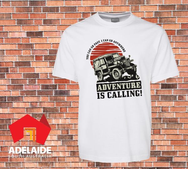 

2019 new casual cool tee shirt funny t-shirt dtg printed off road adventures you can go fast 4x4 t-shirt