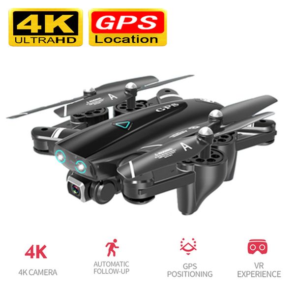 

new s167 gps drone with camera 5g rc quadcopter drone hd 4k wifi fpv foldable off-point flying ps video helicopter