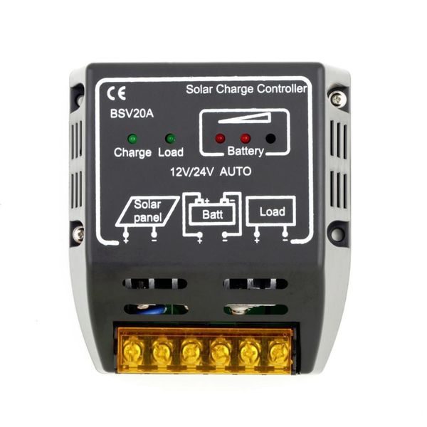 

bsv20a bsv 20a cc002 12v/24v solar panel charge controller battery regulator charging control safe protection home wholesale
