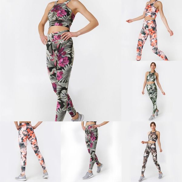 

sports pants yoga pants suit printed bra yoga trousers fitness running suit for women 189090 dbblx