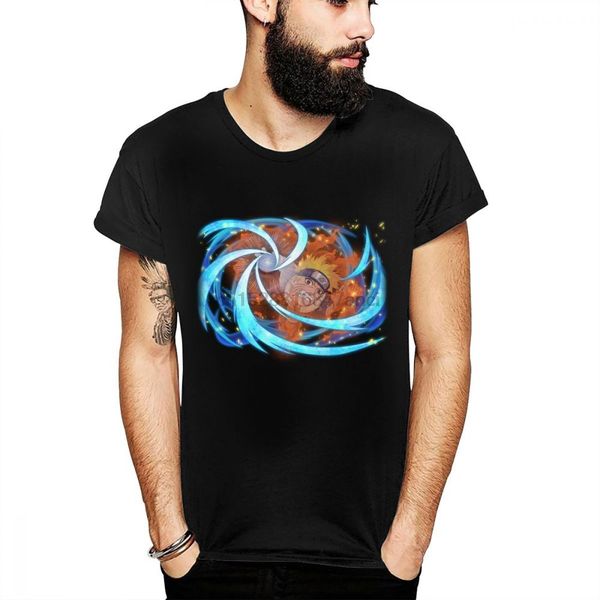 

new casual naruto uzumaki rasengan t shirt hip hop summer plus size t-shirt
