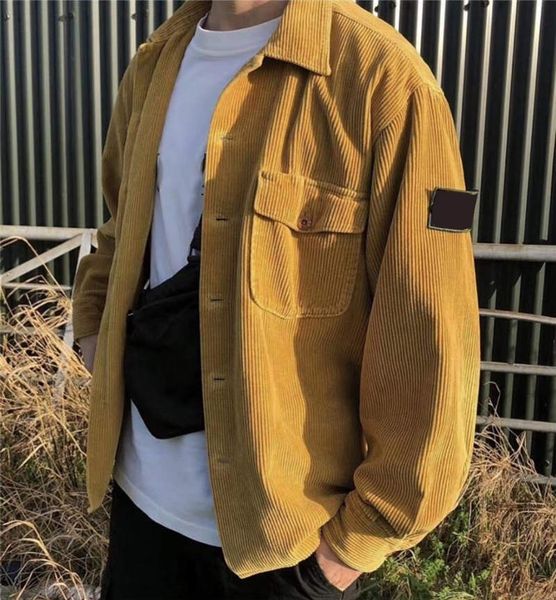 

men's jacket retro long sleevs shirts for men women sweatshirt casual style budge sleeves women's clothes m-xl hot, Black;brown