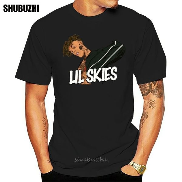 

lil skies red roses mens black tees shirt size s m l xl 2xl cotton tshirt men summer fashion t-shirt euro size