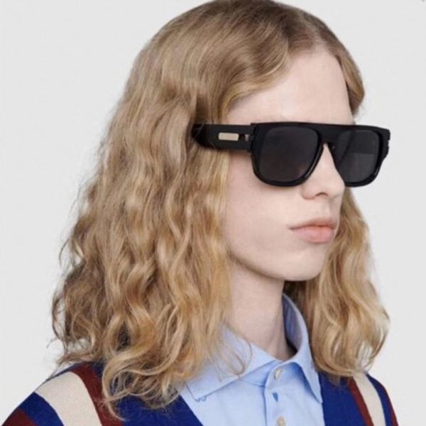 

glasses shades 2020 flat men vintage sunglasses women gafas sun luxury metal gradient square sol uv400 fashion de classic oludn, White;black