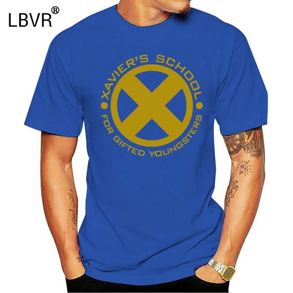 

xaviers school of gifted youngsters x-men superhero mens black t-shirt