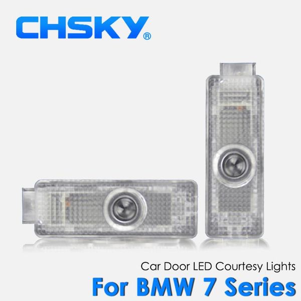 

chsky led car courtesy lamp logo car door welcome light shadow projector laser for 7 series e65 e66 e67 68 f01 f02 f03 f04