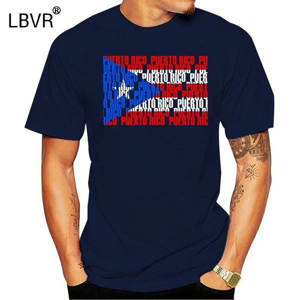 

puerto rico flag t shirt customized short sleeve crew neck leisure crazy comical summer formal shirt