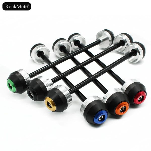 

front rear wheel axle fork sliders for zx-10r zx10r ninja 2013 2014 2020 2020 motorcycle drop falling crash protector