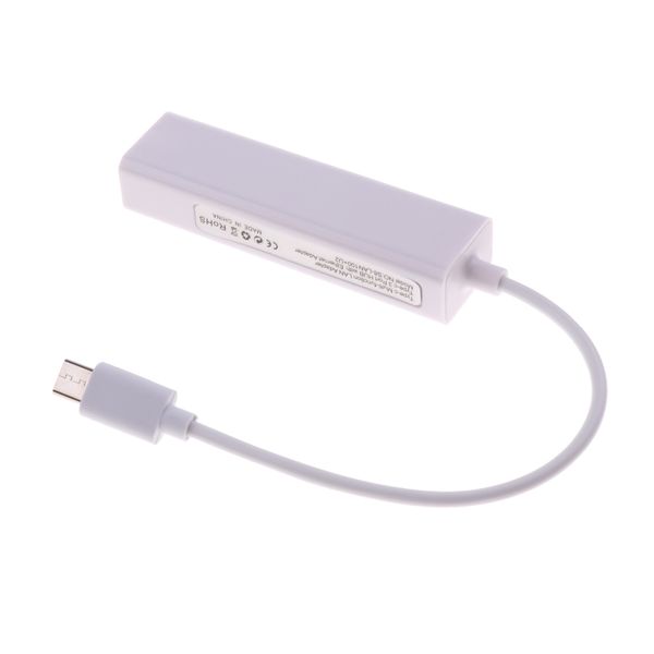 

type-c usb-c to 3port usb hub fast ethernet lan networking adapter for pc