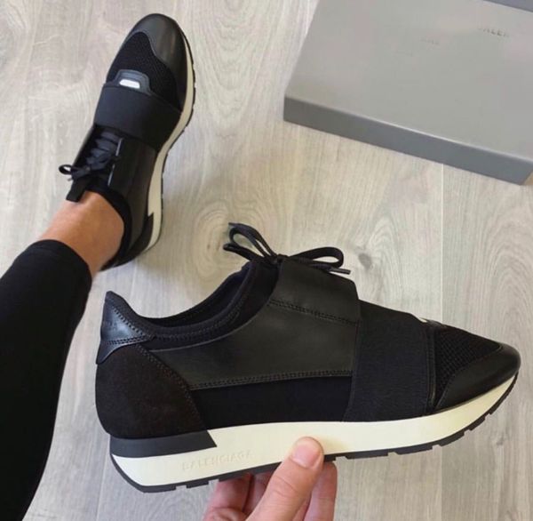 

designer arena sneaker shoes,men's casual flat race runner breathable mesh couple sports kanye west outdoor trainer eu36-46, Black