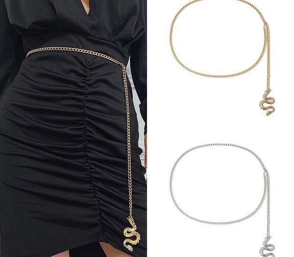 

versatile pants chain girdle waistband waist chain fine accessories waist chains tassel belts solid adjustable girdle, Black;brown