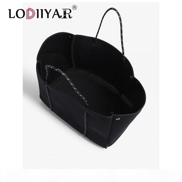 

gym totes shoulder bag diving fabric bag handle tote handbag totes bags shopping breathable neoprene beach njbev, Red;black