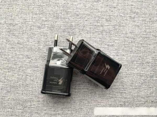 

100pcs fast adaptive wall charger 5v 2a usb wall charger power adapter for samsung galaxy s6 s8 s10 note 10 android phone mp3