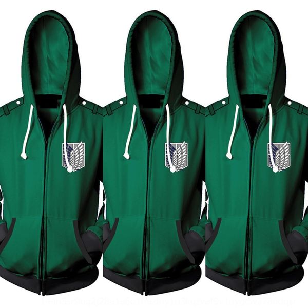 

20.19 million shengman classic attack giant 3d cardigan hooded 20.19 million shengman classic attack giant 3d cardigan sweater sweaterhooded, Black