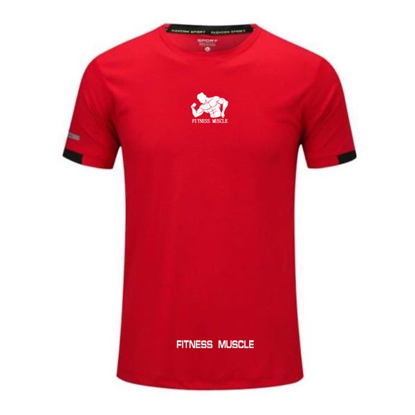 

men t-shirt gym compression shirt sport t shirt short sleeve running tshirt men workout training tee fitness muscle sport, Black;blue