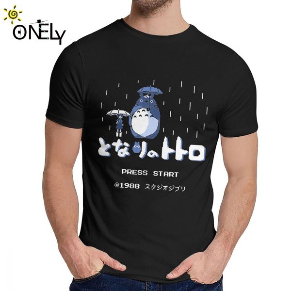 

my 8-bit neighbor hayao miyazaki tee classic round neck man 100% cotton us size s-6xl big size t-shirt