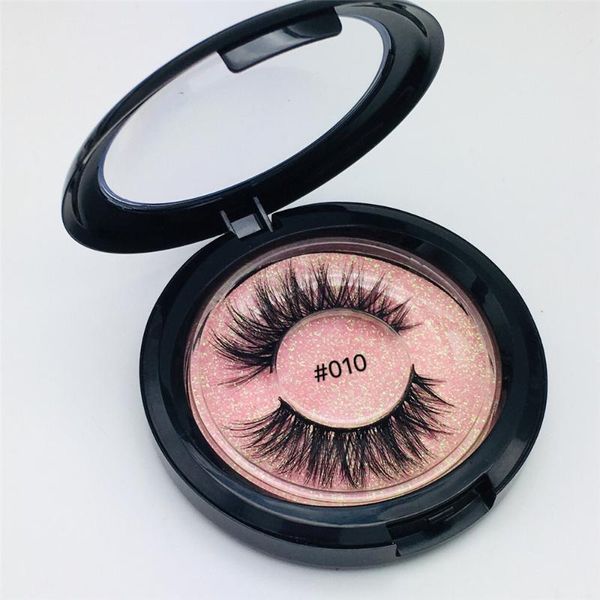 

fashion natural look fake lashes mink thick handmade false eyelashes extension lightweight comfortable 10 models 120 pairs/lot