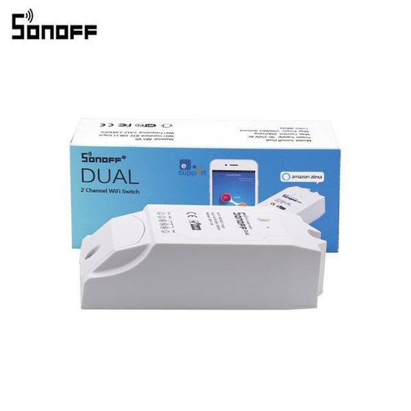 

home automation modules 2019 new sonoff wifi smart 1 /2ch/ 4ch r2 diy switch wireless home automation timer switch 220v remote
