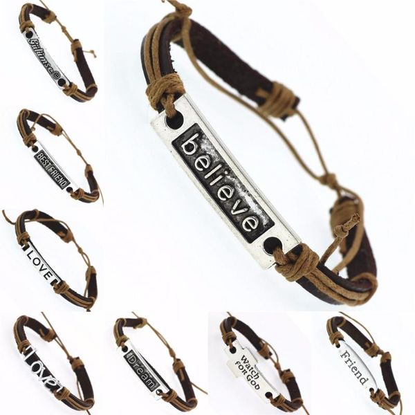 

charm bracelets dgw fashion bangle jewelry men design diy womens leather movie cartoons drop, Golden;silver