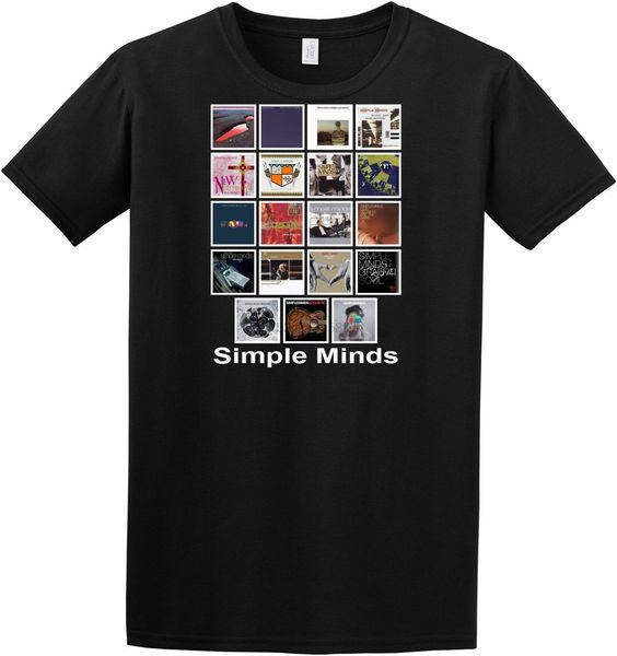 

simple minds short sleeve crew neck разные цвета майки новая мода прохладный повседневные футболки бренда стиль с коротким рукавом