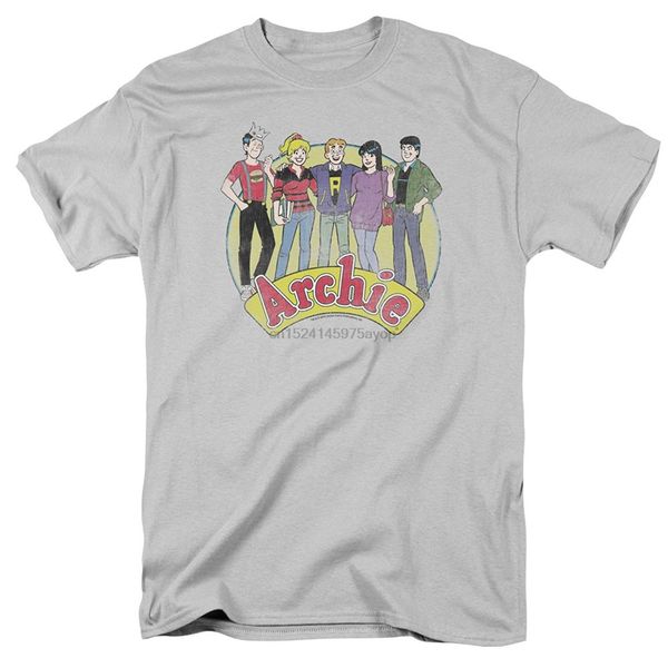 

archie comics банда cast классический comic мультфильм t-shirt tee