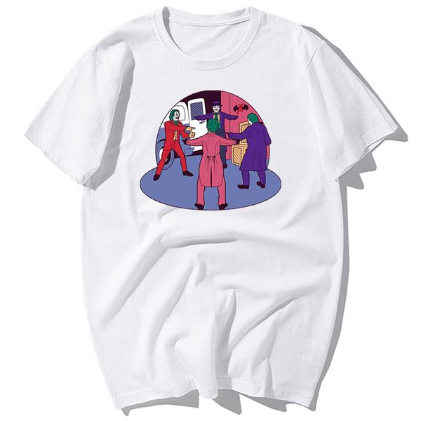 

funny jokers friends around hip hop t-shirts 2020 summer men's t-shirt casual cotton tshirt harajuku streetwear men clothing