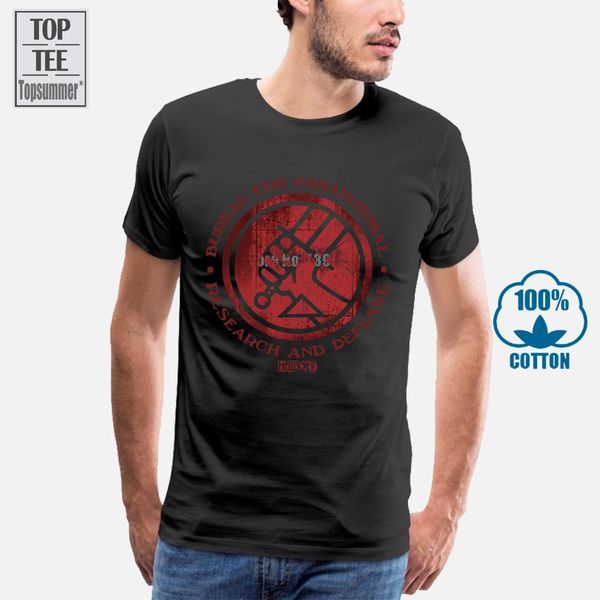 

hellboy ii bprd logo licensed t shirt