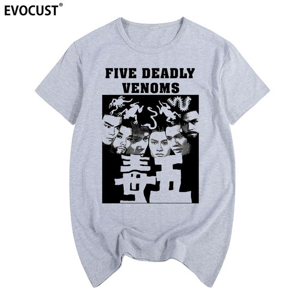 

five deadly venoms t-shirt cotton men t shirt new women summer