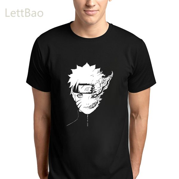 

uzumaki naruto anime japan tshirts ninetales naruto hip hop summer men's tshirt hipster streetwear tshirt tumblr ulzzang tee