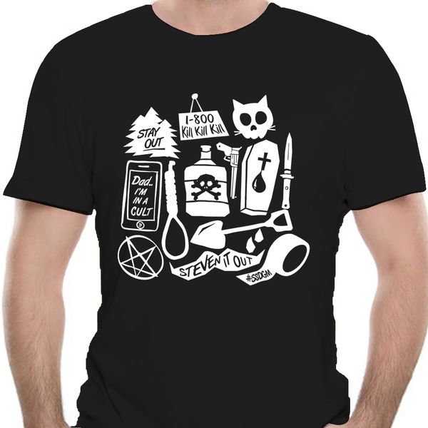 

fashion men t shirt my favorite murder mashup shirt ssdgm murderino t shirt