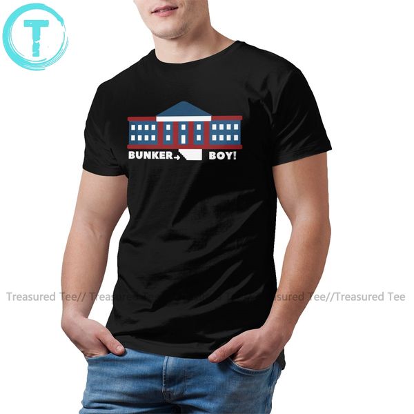 

bunker boy t shirt anti-trump t-shirt men short-sleeve tee shirt beach 4xl graphic awesome cotton tshirt