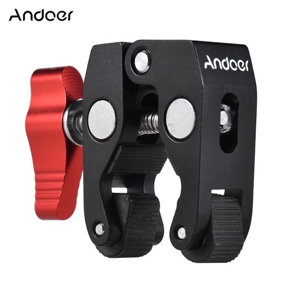 

p studio accessories andoer multi-function ball head ball mount clamp magic arm super clamp w/ 1/4 -20 thread for gps phone