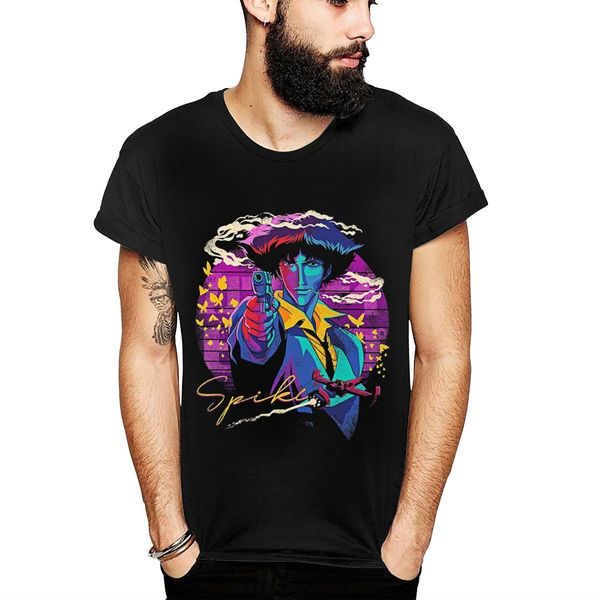 

anime spike the cowboy bebop t shirt great 100% soft cotton