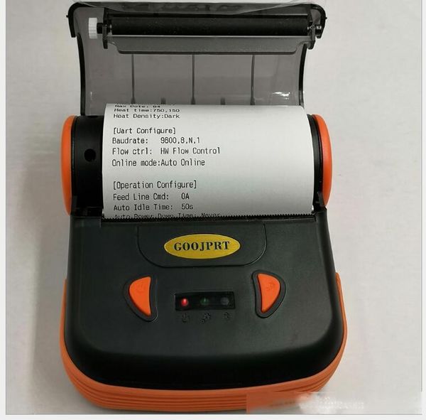 

thermal mobile phone ticket pos80mm supermarket portable take-out order printer