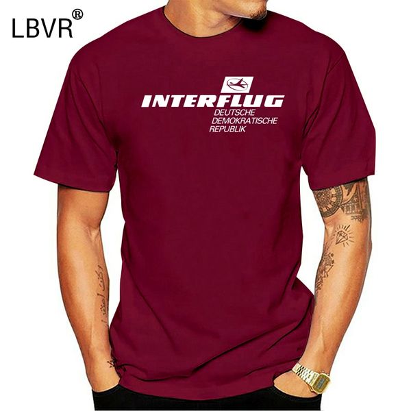 

2020 funny interflug t shirt retro ddr german airlines tees