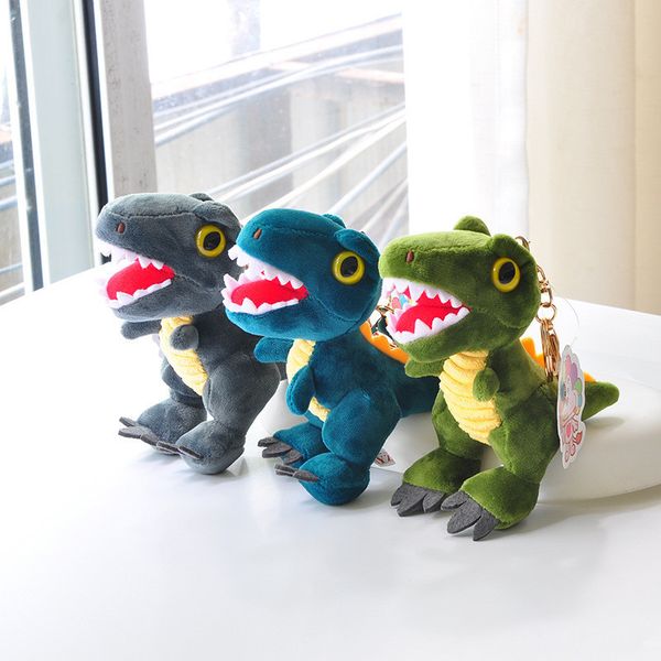 

new arrive dinosaur plush toys hobbies cartoon tyrannosaurus stuffed toy dolls keychain for children birthday christmas gift