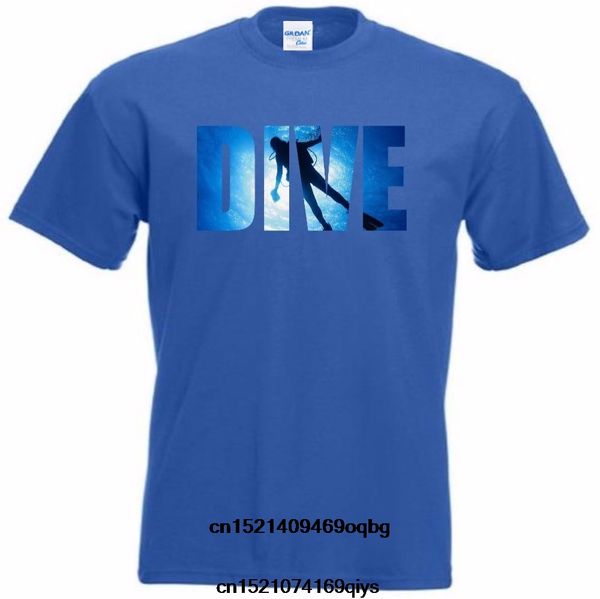 

new arrival funny clothing casual short sleeve tees more size and colors dive scuba diver male selling