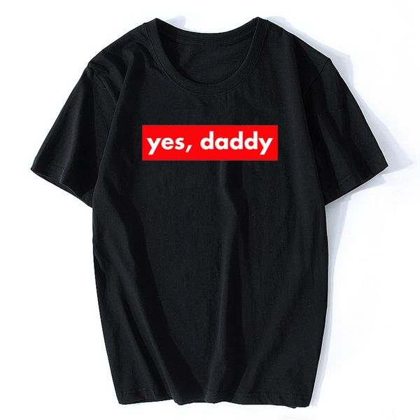 

daddy letter funny red t shirt men casual short sleeve streetwear father's day dad camisetas hombre t-shirt