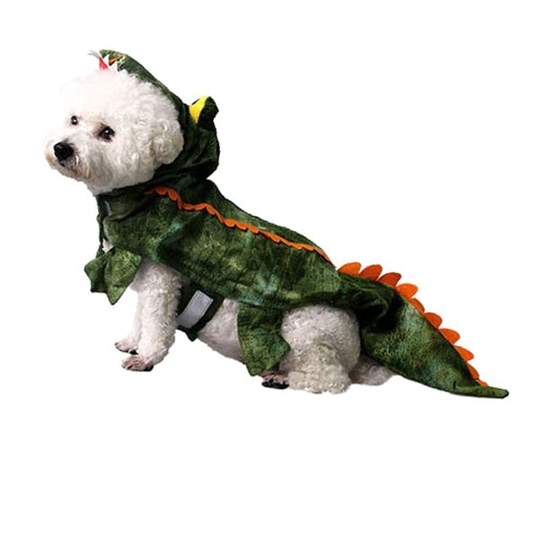 

halloween christmas crocodile dog costume small medium large dog clothes dog party dress pets hoodie jumpsuit