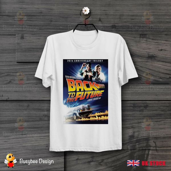 

2019 fashion back to the future poster cool vintage t shirt tees