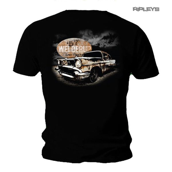 

2020 fashion garage custom car t shirt 'rusty 57 chevy' rod rat rod tee shirt