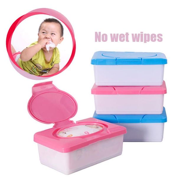 

reusable dry wet tissue paper case care baby wipes napkin storage box holder tissue case cleaning wipes container portable