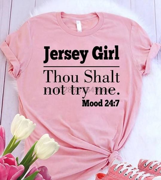 

девушка из джерси ты не ложись try me настроение 247 t-shirt